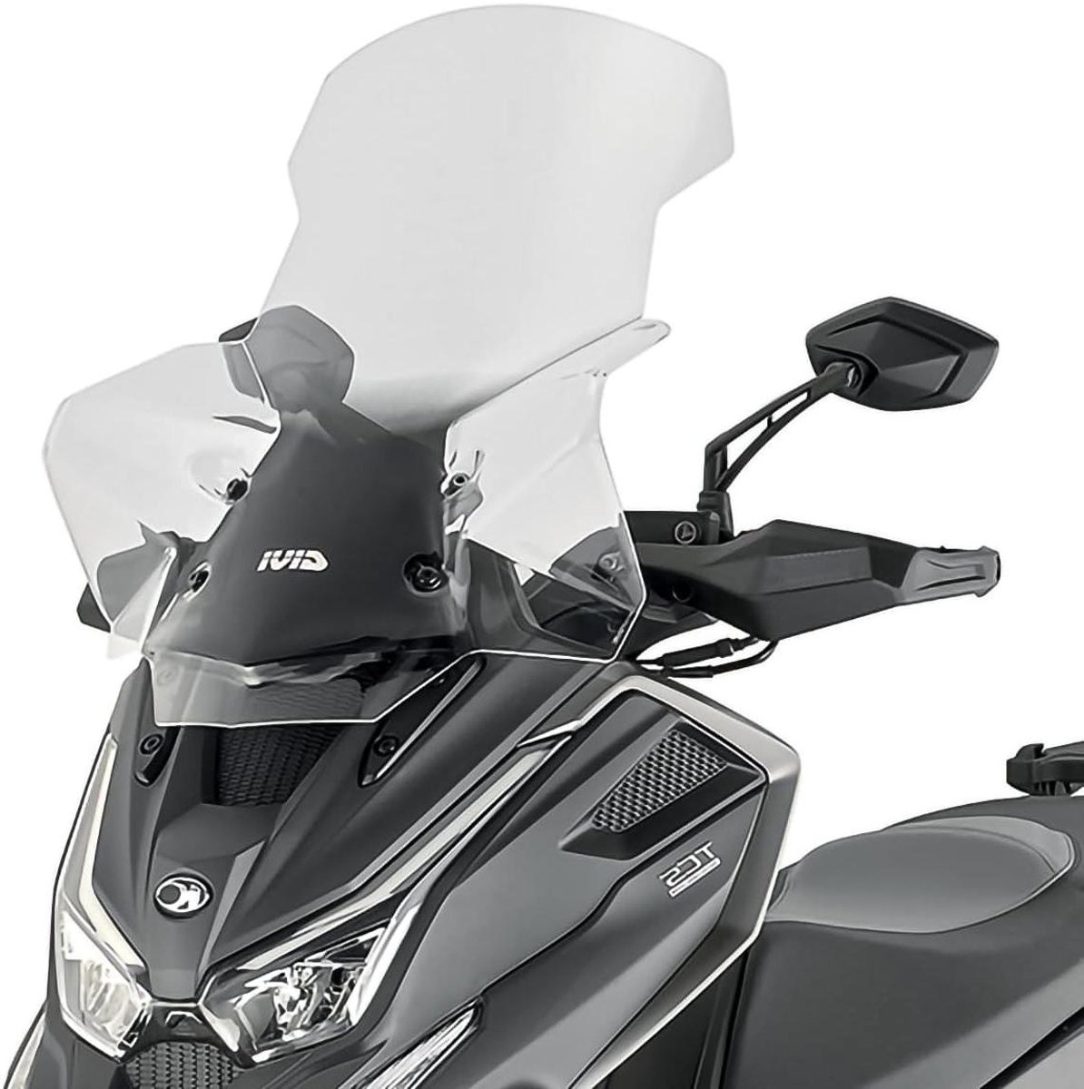 Voorruit Kymco - Windscherm Scooter - Bescherming Tegen Wind - Transparant Polycarbonaat - 50 x 40 x 15 cm - Transparant