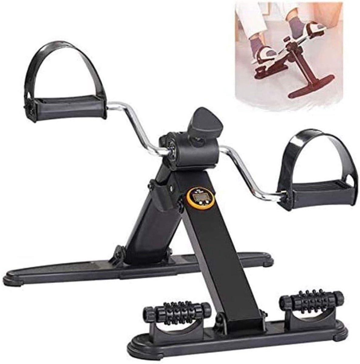Mini Hometrainer - Pedaal Trainer - Arm en Been Training - Opvouwbaar Ontwerp - 50 x 36 x 24 cm