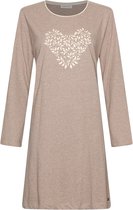 Pastunette - Nachthemd - Harmony - Katoen - Beige - Maat 48