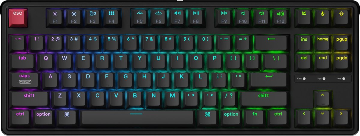 Keychron C3 Pro - Mechanisch Toetsenbord - Rode Switch