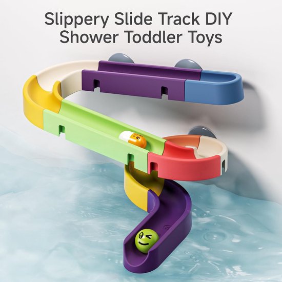 Badspeelgoed Set - Douche Speelgoed - Baby Douchen - Met Opbergzak - 24 x 12 x 33 cm - Multicolor — afbeelding 5