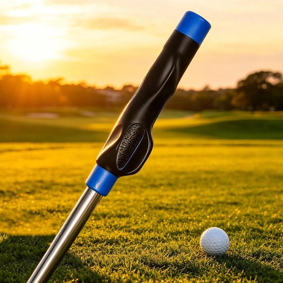 Golf Grip Trainer - Golf Oefentrainer Trainingshulpmiddel - Golfvaardigheden Verbeteren - Antislip Swing Controle - Universeel Passend - Blauw van GOLF — afbeelding 3