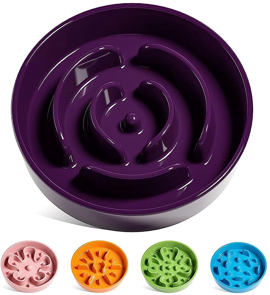 Interactief Hondenspeelgoed - Lick Mat Puzzel voor Honden - Slow Feeder Voerspel voor Langzaam Eten - Denkspel voor Mentale Stimulatie en Vermaak - Anti-Schrok Speelgoed voor Honden en Puppy’s - Verrijkingsspeeltje tegen Verveling