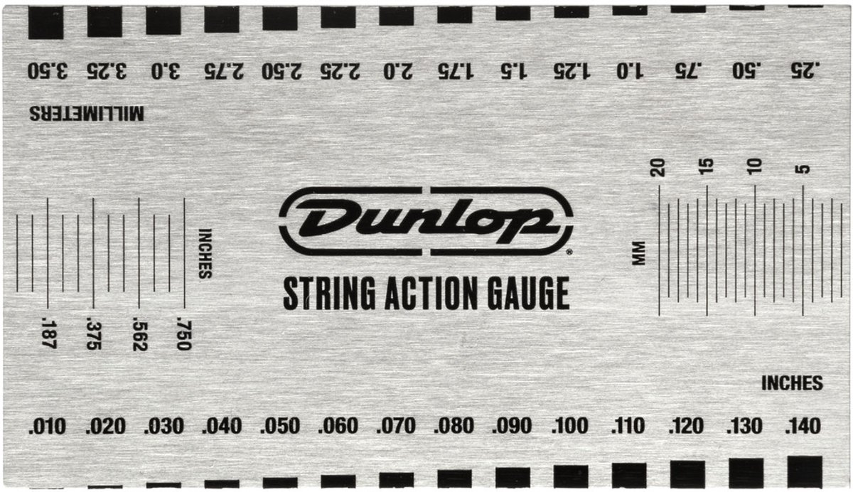 Dunlop DGT04 System 65 Action Gauge - Snarenmeetlat