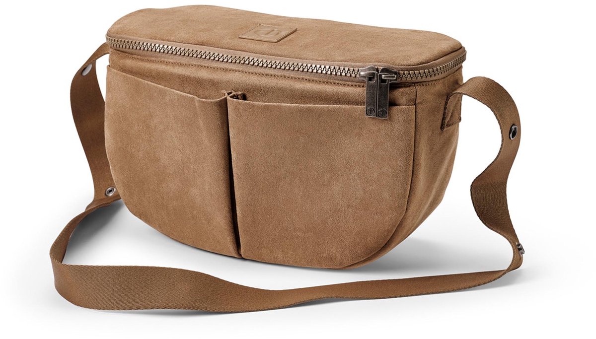 Elodie Organizer Half Moon - Organizer - Kinderwagen Organizer - Luiertas - Verzorgingstas - Buggy - Caramel Brown