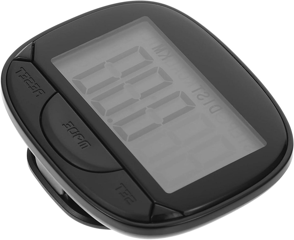 Stappenteller Digitaal - Stappenteller Horloge - Fitness Bijhouden - 3D Display - 6.5x5.2x2.2CM - Willekeurig