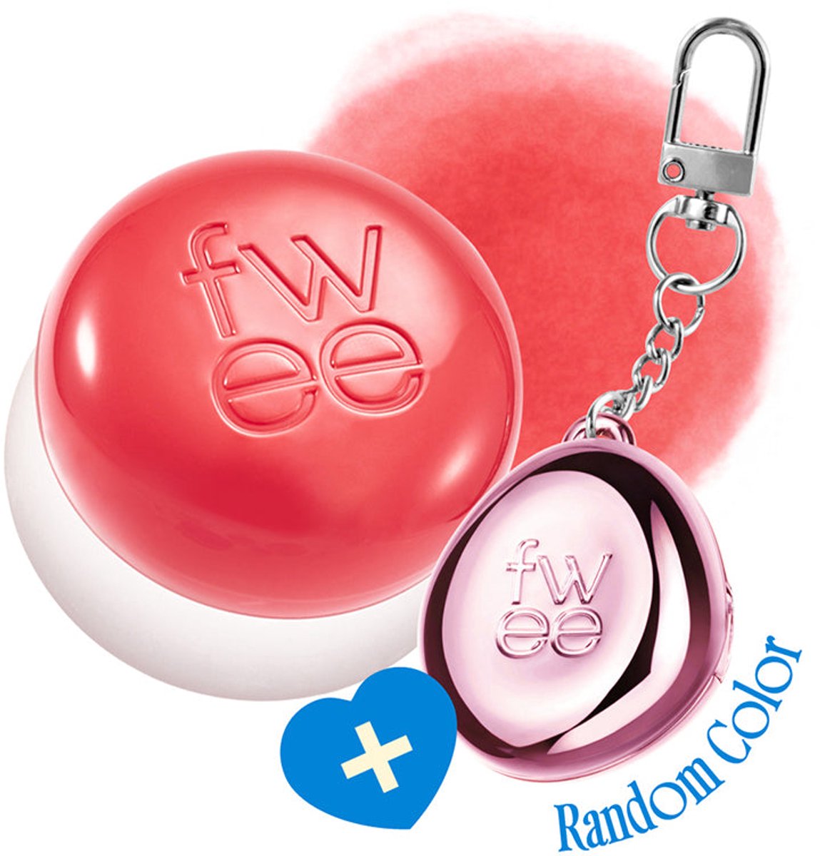 Blurry Pudding Pot Keyring Set