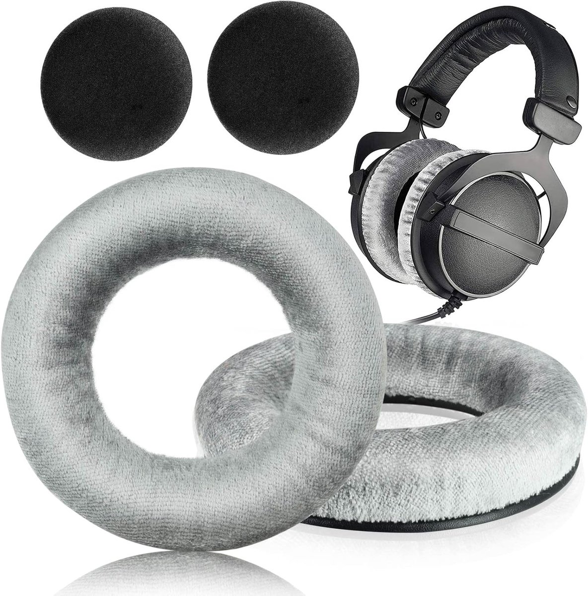 Oorkussens - Vervangende Oorkussen Compatibel met Beyerdynamic Dt990