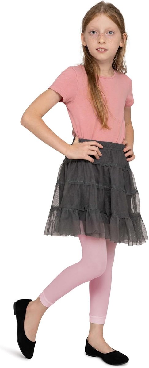 Leggings voor meisjes, lengte 7/8, modieus, zonder voeten, elegant
