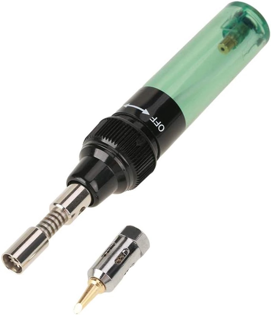 soldeerpen, op butaangas, 1300 °C groen