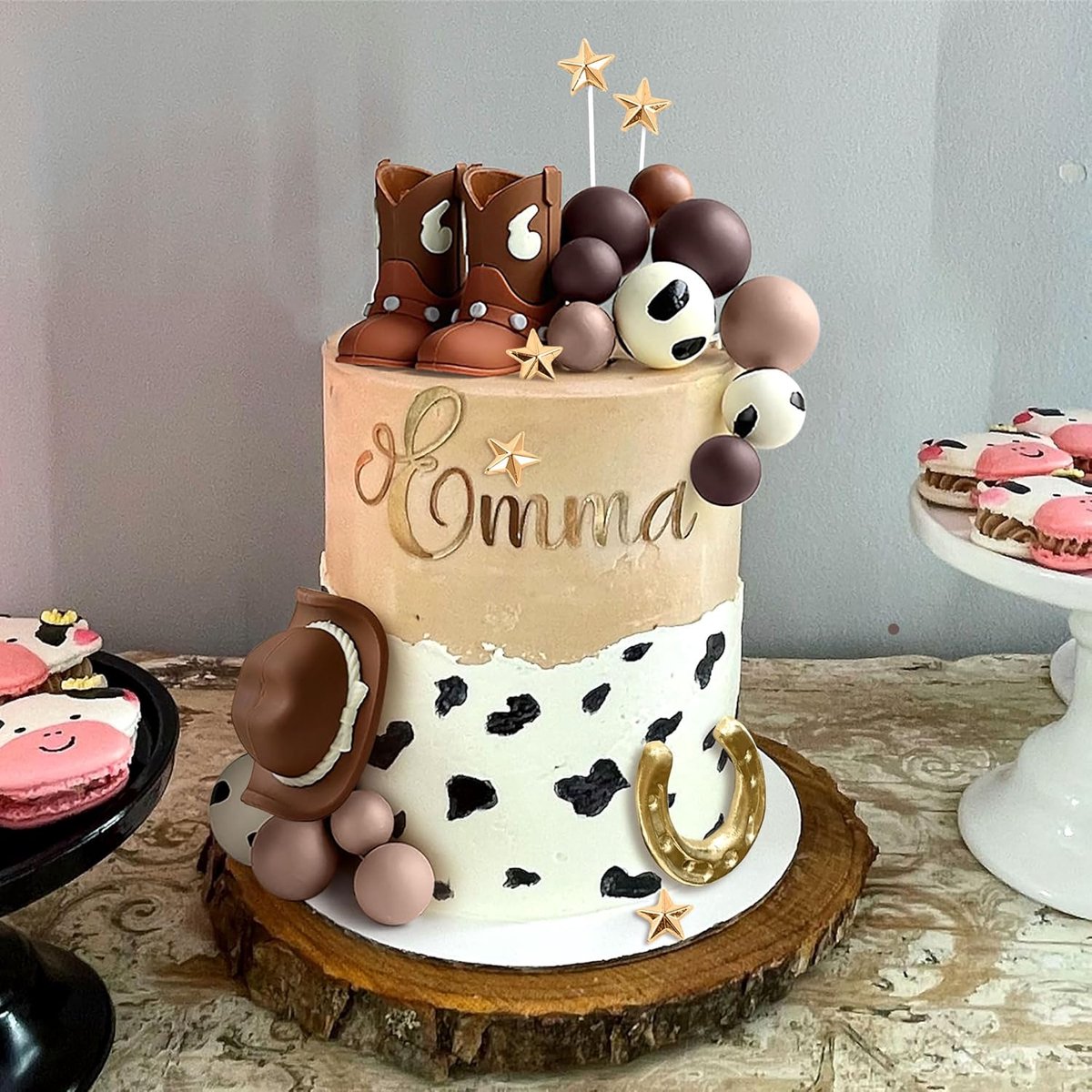 Cake Cowboy Rodeo Cake Cowboy Western Cake voor verjaardagstaart met