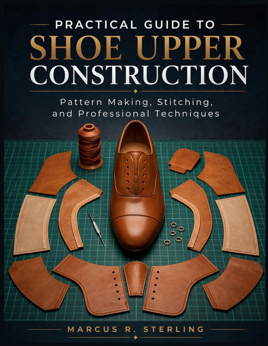 Guide To Shoe Upper Construction: Pattern Making, Stitching
