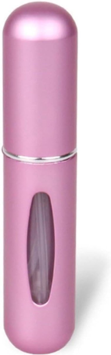Parfumverstuiver Roze – Hervulbaar Parfumflesje 5 ml – Mini