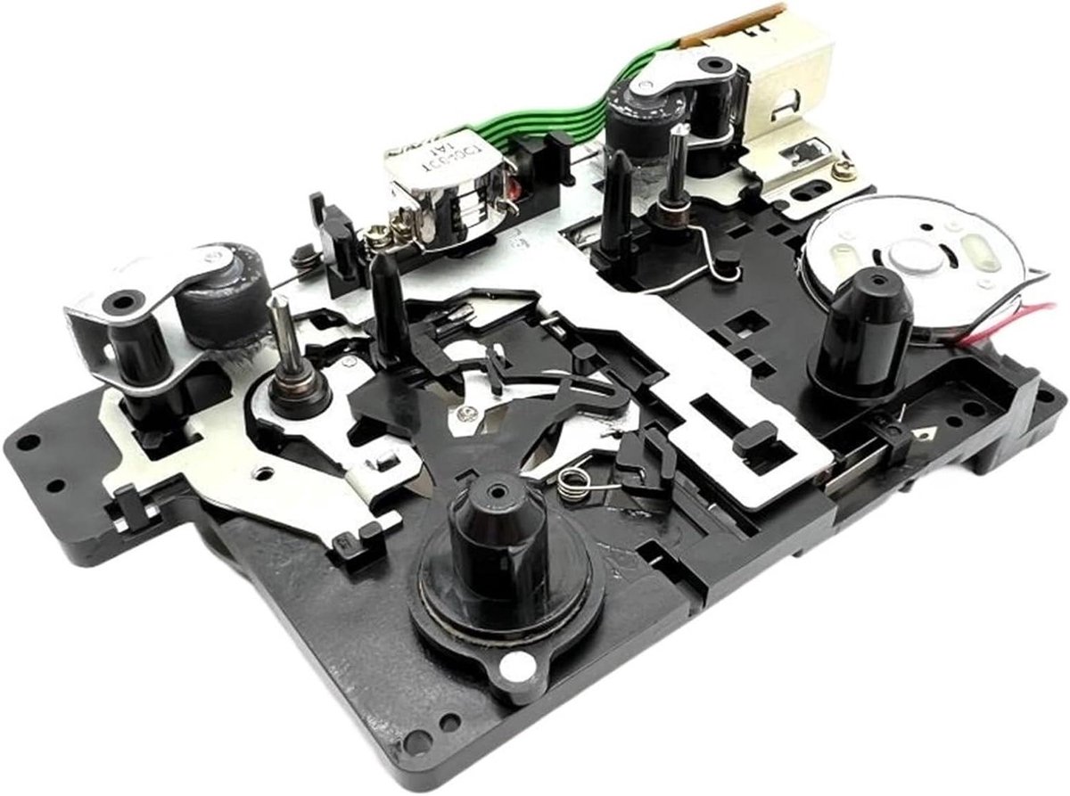Cassette Deck Beweging - Tape Speler Motor - Audio Reparaties - Metalen Tandwielen - 104 g - Zilver