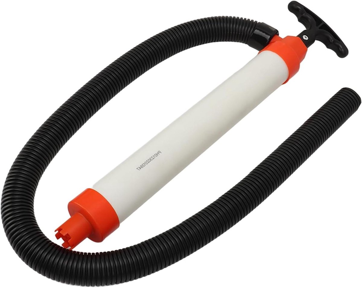 Handmatige Lenspomp - Waterpomp Boot - Water Afpompen - Slang Inbegrepen - 51 cm - Wit
