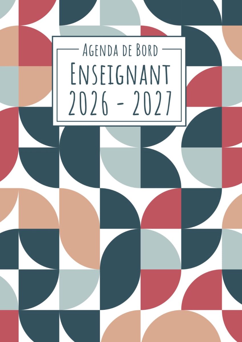 SnelShoppen - Agenda de Bord du Professeur 2026-2027 Retro | A4 Cahier de Bord voor Docenten | Cursusplanning met Weekoverzicht | Relevé de Notes & Vo