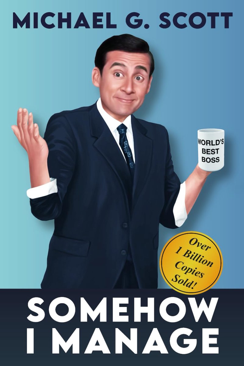 Somehow I Manage: A Notebook for all Managers and fans of the Office - ShopVlot