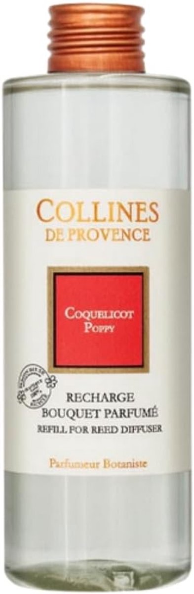 Geuroliën refill pack 200 ml - Poppy - Franse geur - Verfrissende ambiance - ShopVlot