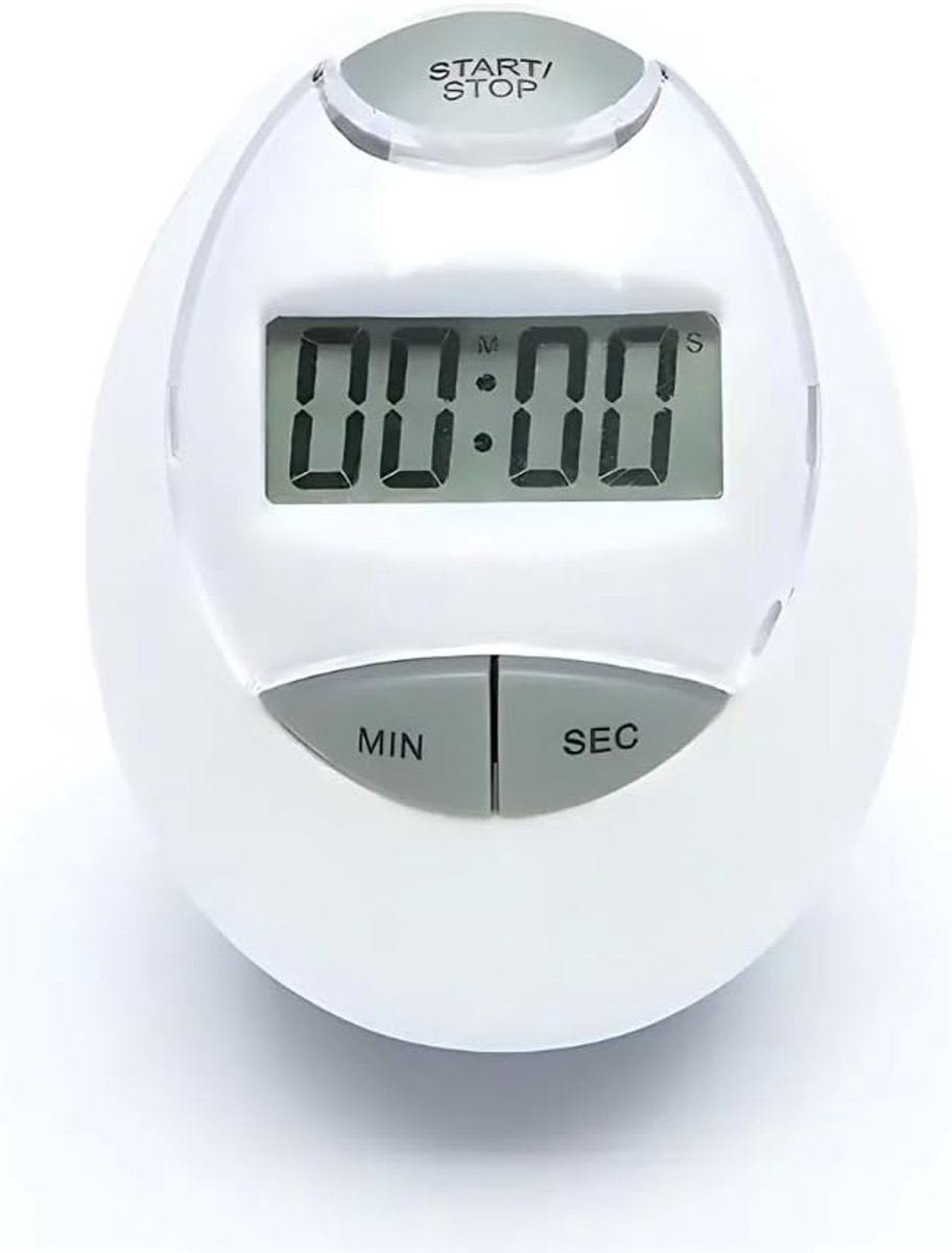 Keuken timer - Compact 7x5 cm - Eenvoudig te programmeren - Perfect voor koken - ShopVlot