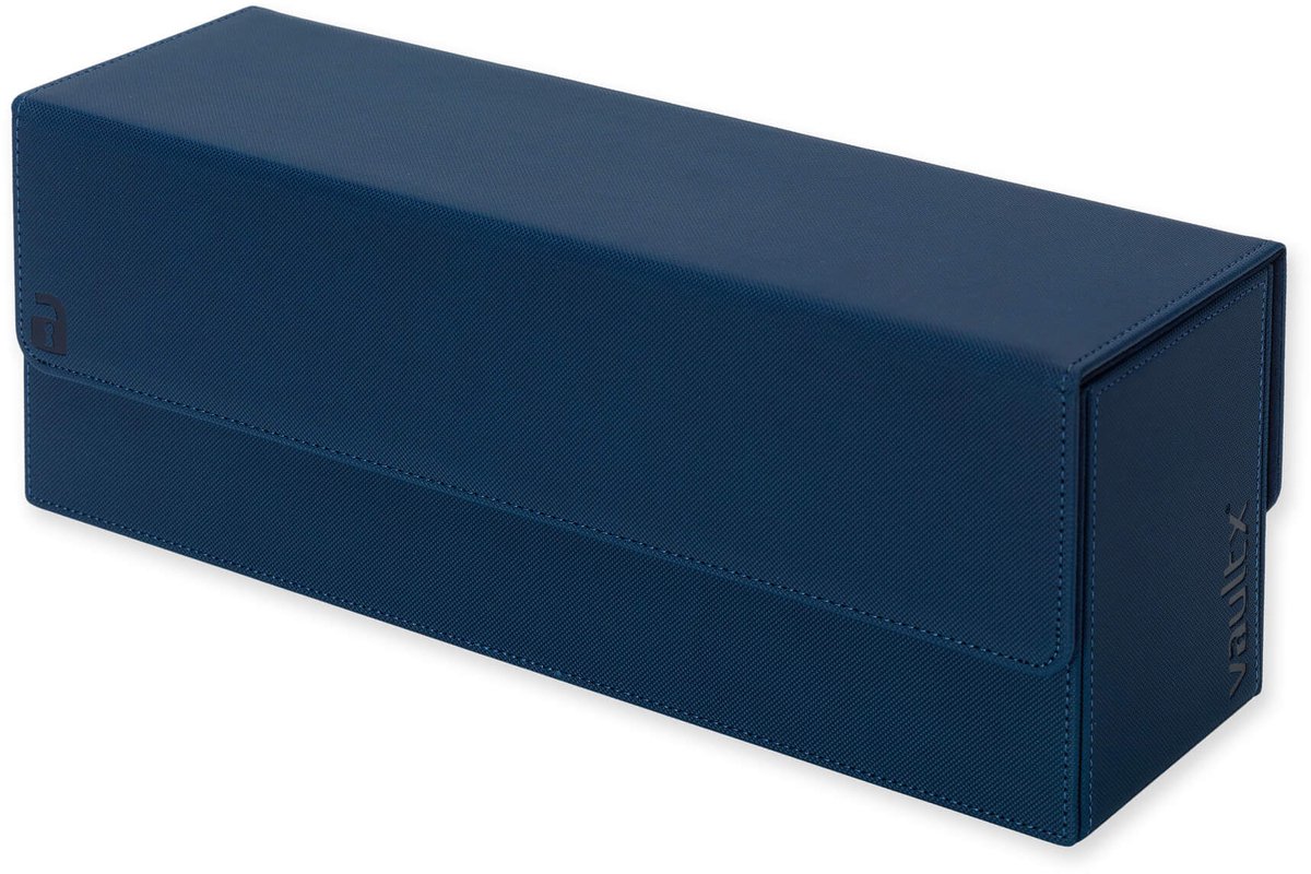 Vault X Exo-Tec® Card Box voor Trading Cards 450+ - Kaarthouder en opbergdoos - Blauw