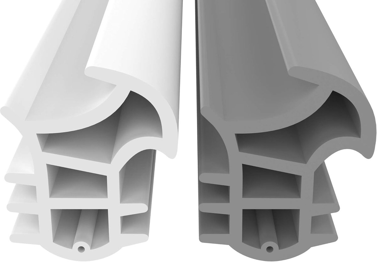 Dichtingsband 25 m - Grijs - Dichtingshoogte 17 mm - Bespaar op stookkosten - ShopVlot