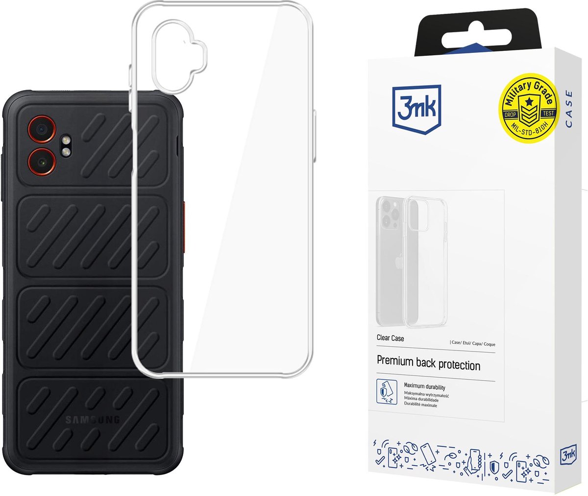Samsung Galaxy Xcover 7 Pro - 3Mk Doorzichtig Hoesje
