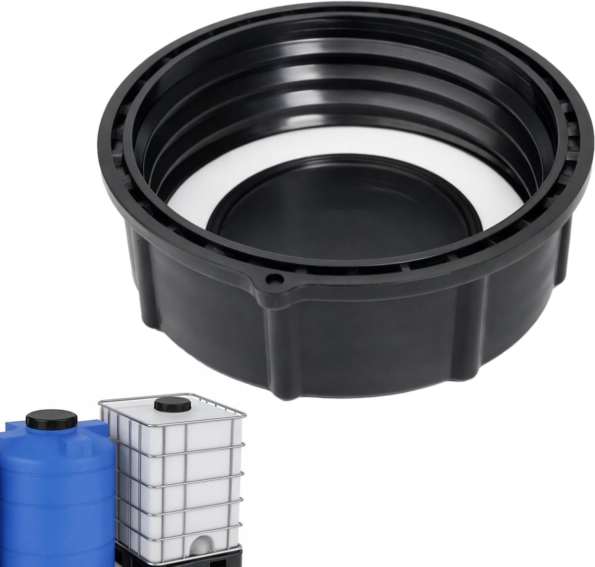 s100 x 8 100 mm voor IBC 1000 l, deksel IBC DN80 voor aquarium, vatventiel, tuinirrigatie, kraanadapter gereedschap (S100 X8)
