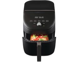 SNJY® Mini Airfryer - Airfryer Klein - Camping Airfryer - 5,7 Liter - 5-in-1 - 1700W - Zwart