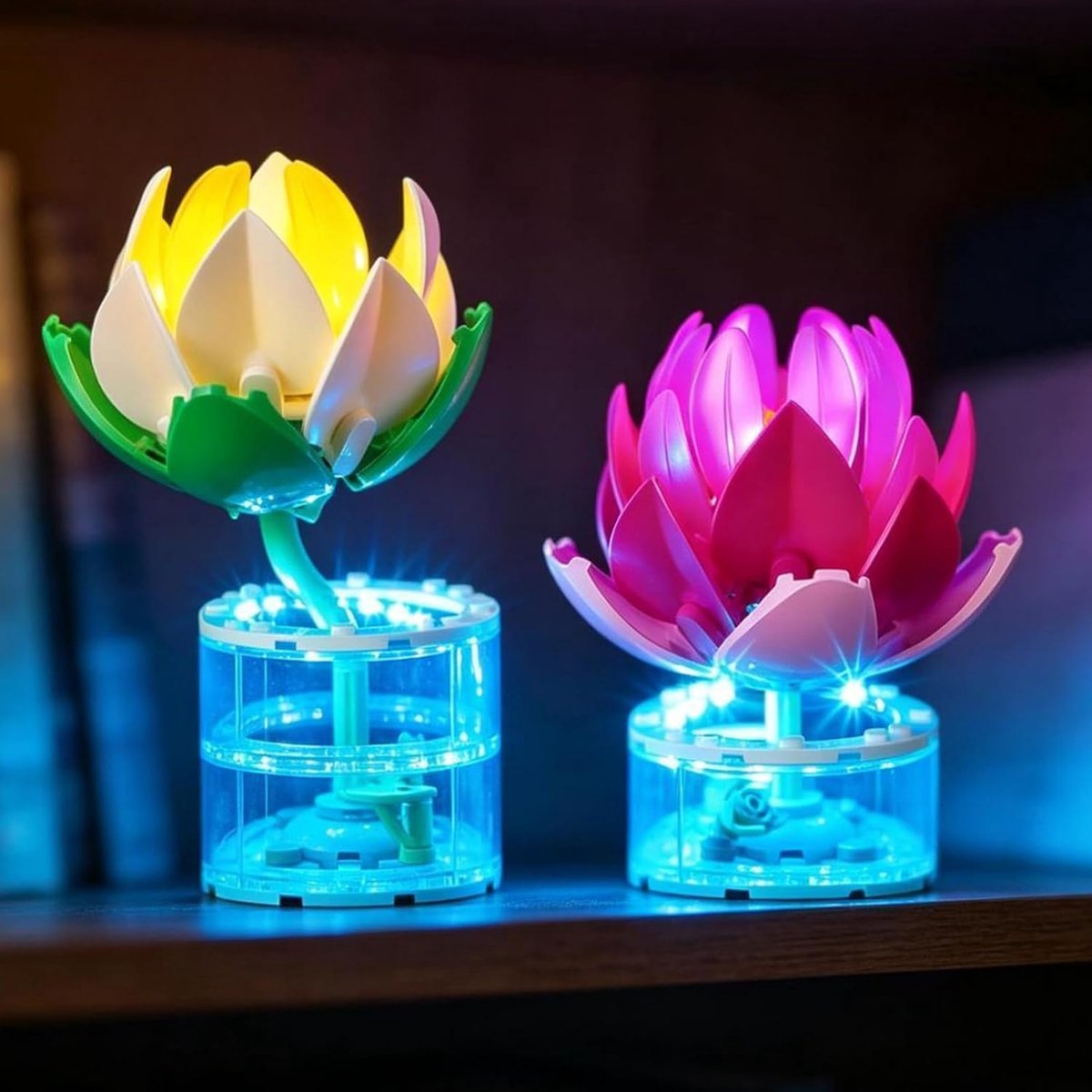 Led-licht voor Lego-11511 Botanicals waterlelies bouwstenen, model