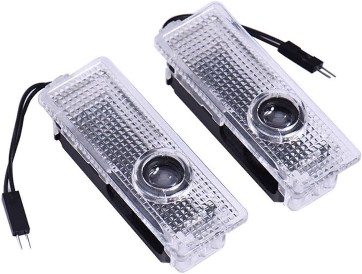 2 stuks Autodeur Logo Projector Vervanging voor Mini Cooper R60 R61 R55 R56 R57 R58 R59 F57 F56 F55 F54 2007-2018 Deurlicht Logo Instapverlichting