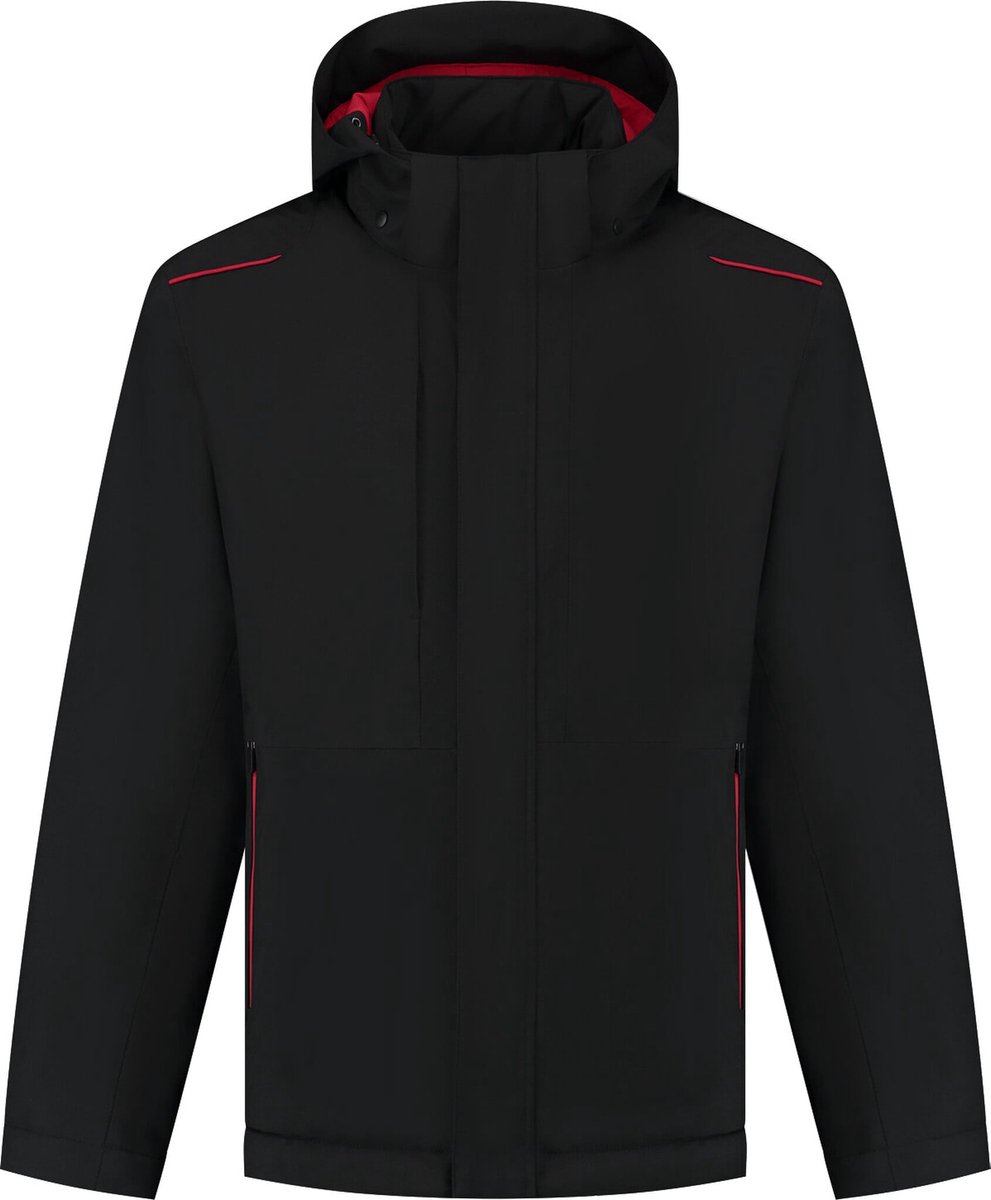 Tricorp Winter Tech Shell Accent 402703 - BlackRed - XL