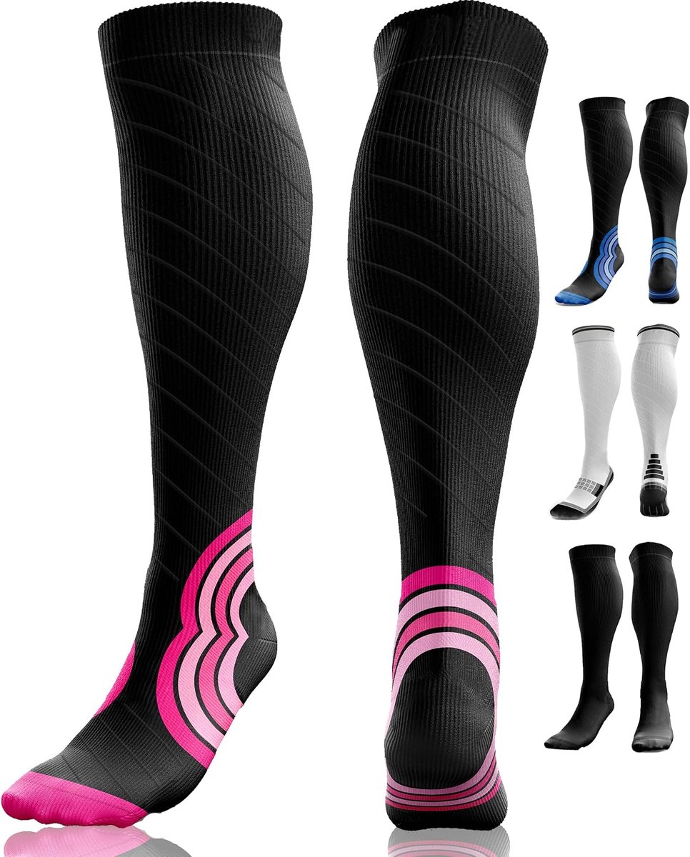aZengear Compressiekousen Dames Heren (20–30 mmHg) Compression Socks