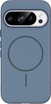 imoshion Hoesje - Geschikt voor Google Pixel 10 / 10 Pro / 11 / 11 Pro - Color Backcover met Thin Magnetische Ring - Donkerblauw