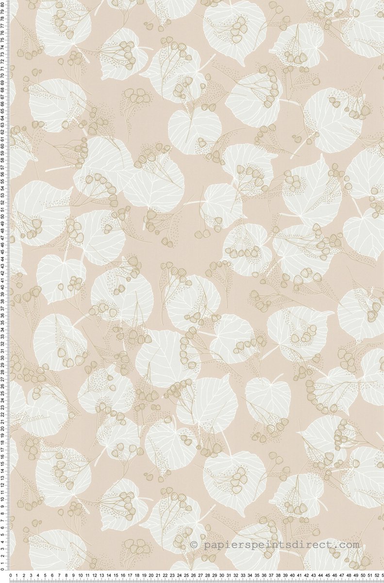 Lutèce – 51250403 – Vliesbehang – Beige / Wit / Grijs / Roze