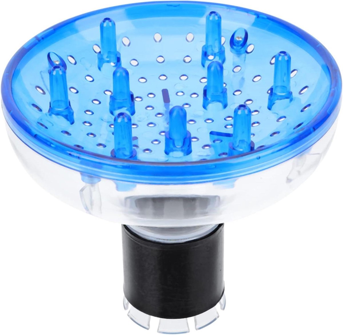 Krullende Haar Diffuser - Haarverspreider Opzetstuk - Haar Drogen - Beschermt Tegen Kroezen - 15 x 14 x 5 cm