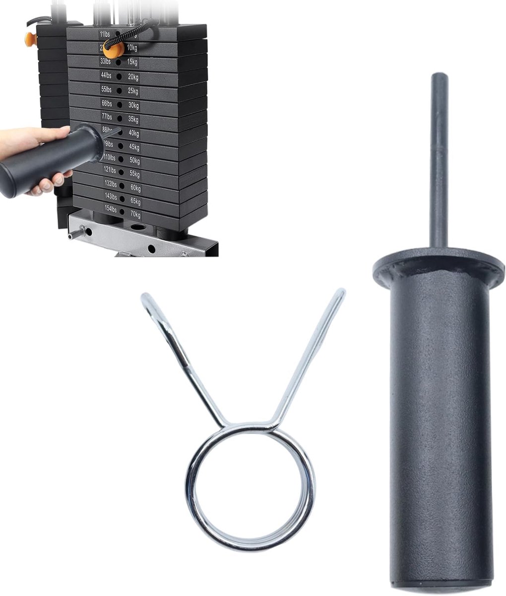 Stack Pin Vervanging Gewicht Pin Gewicht Stapelpen Gewicht Kabel Stapel Extender Pin Voor De Gym Thuis (Hanging Plate Staaf Lengte: 150 mm)