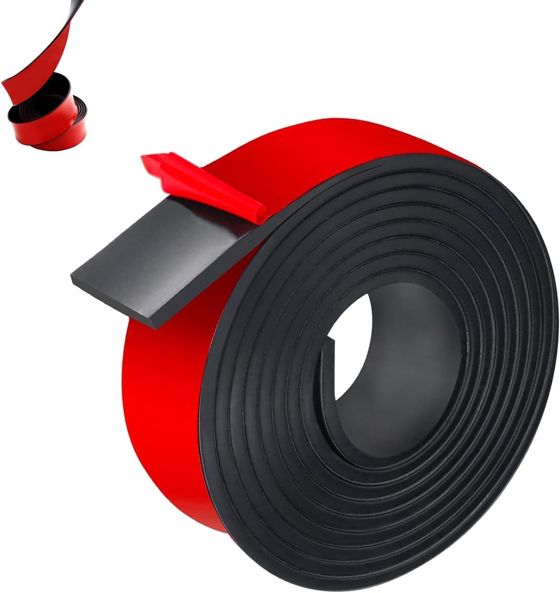 rubberen strip, neopreenrubber mat, rubberen plaat, 3 meter lange rubberen platen, 40 x 2 mm, massieve rubberen profielen, trekvulling rubberen matten voor doe-het-zelf afdichtingen