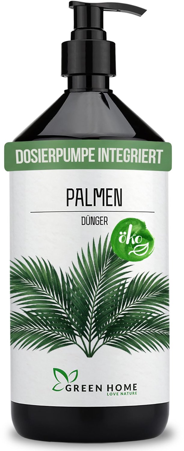 Green Home Love Nature Model 1000 - Vloeibare palm meststof - 1 liter met doseerpomp - NPK 7-3-5