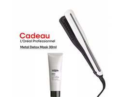 L'Oréal Professionnel Steampod 3.0 + Cadeau - Professionele 2-in-1 stoom stijltang: voor stijlen & krullen + Metal Detox Haarmasker 30ml cadeau