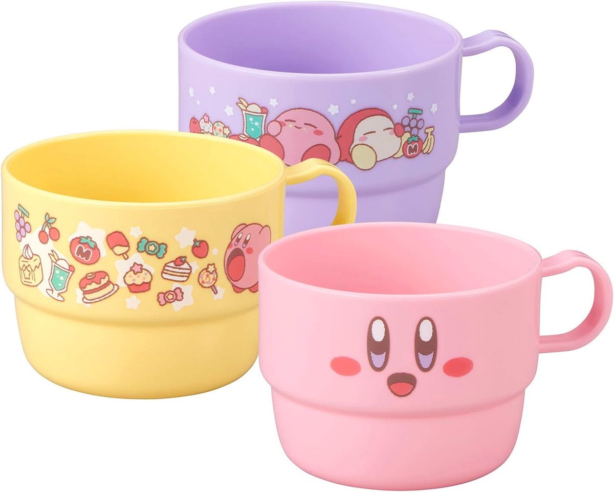 [Set van 3 kopjes] Kirby's Dream Land 3 stapelbekerset H/K PT-6