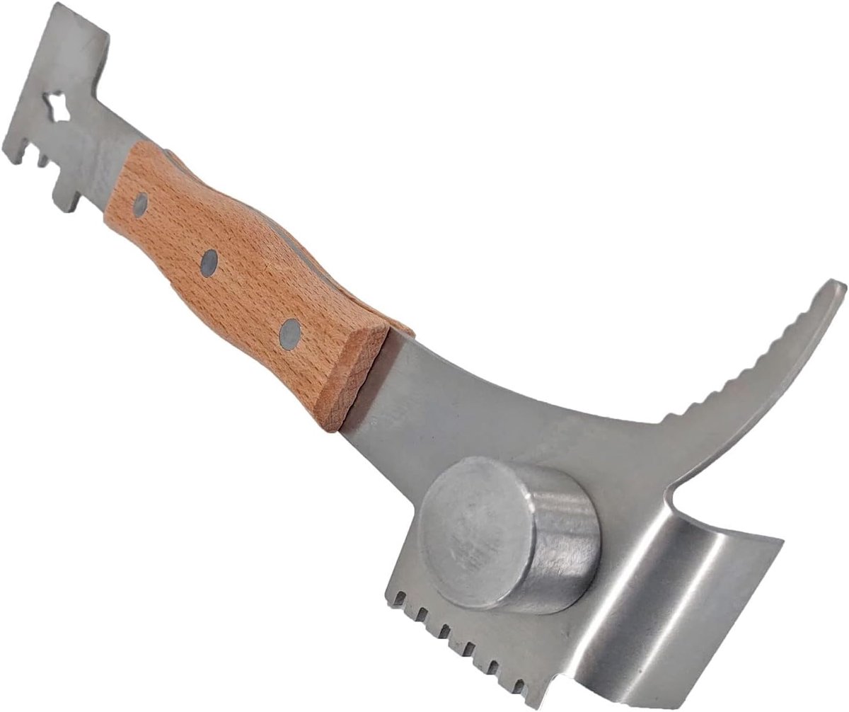 Bijenkorf Schraper Tool met Houten Handvat - Bee Hive Hand Tool Imker Tool Bijenteelt Apparatuur