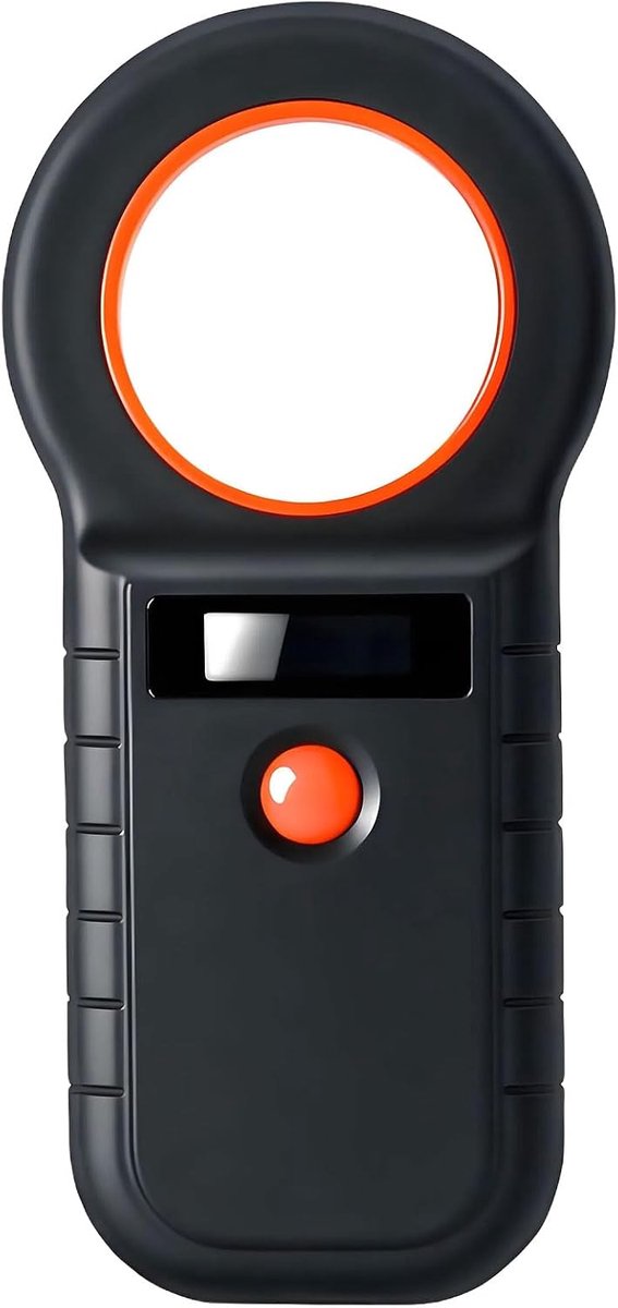 Chiplezer voor dieren, huisdier microchipscan, dierenchip lezer, 128 stuks daginformatieopslag, Chipleser hondenchipscanner kat ISO11784/(85) FDX-B/EMID microchip lezer