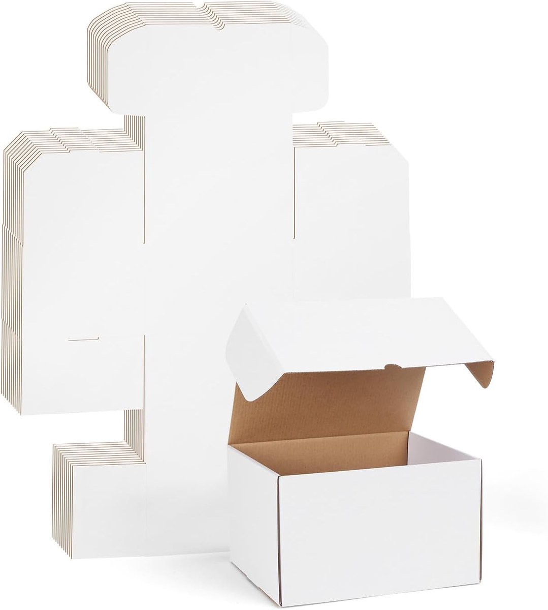 Verzenddozen met de afmetingen 25,4 x 20,3 x 15,3 cm voor het verzenden van voorwerpen, speelgoed en cadeaus