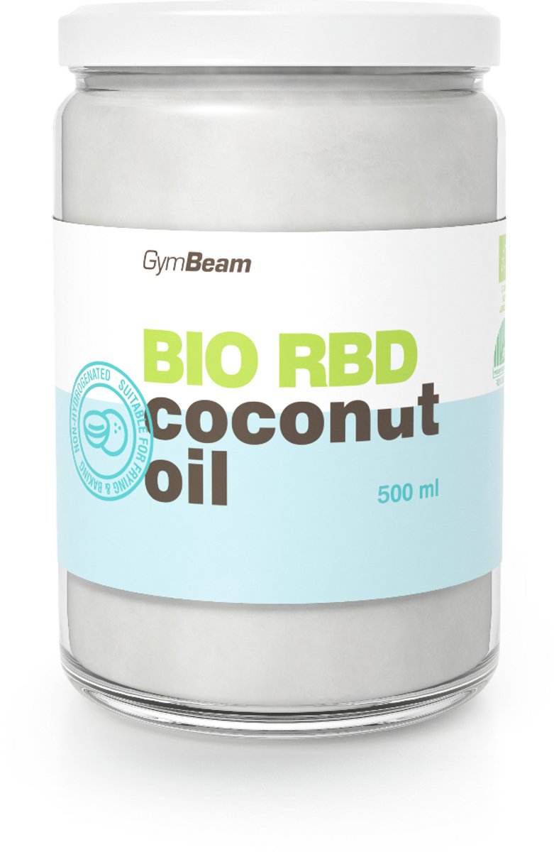 GymBeam BIO RBD Kokosolie 500 ml