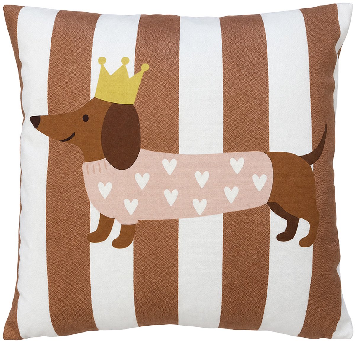 Clayre & Eef Sierkussen 45x45 cm Beige Polyester