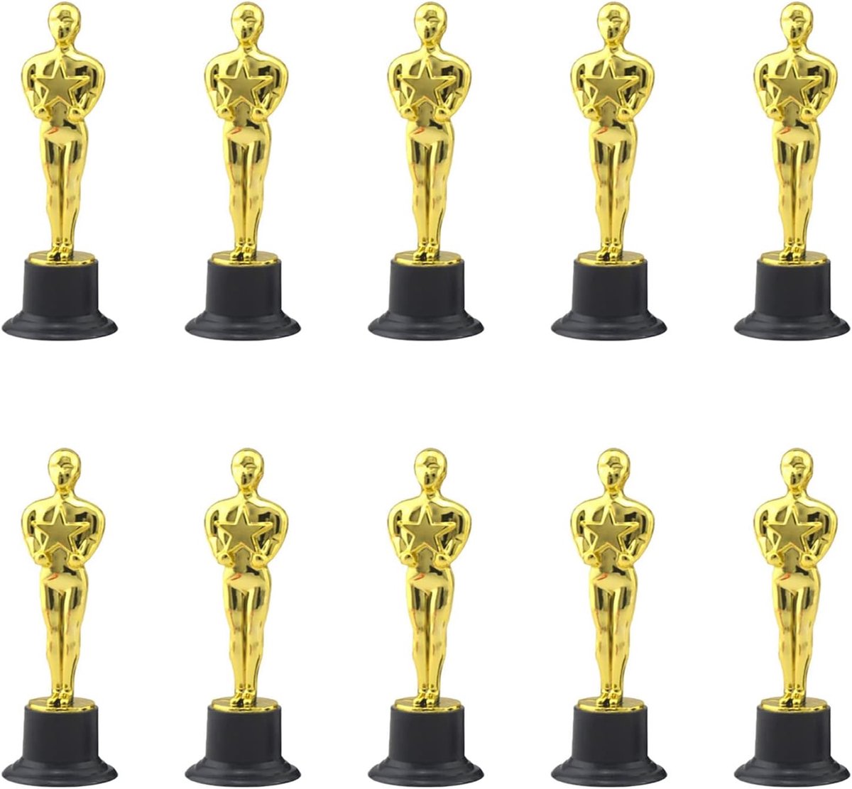Trofeeën, Gouden trofee-standbeelden, voor Prijsuitreiking, Partij