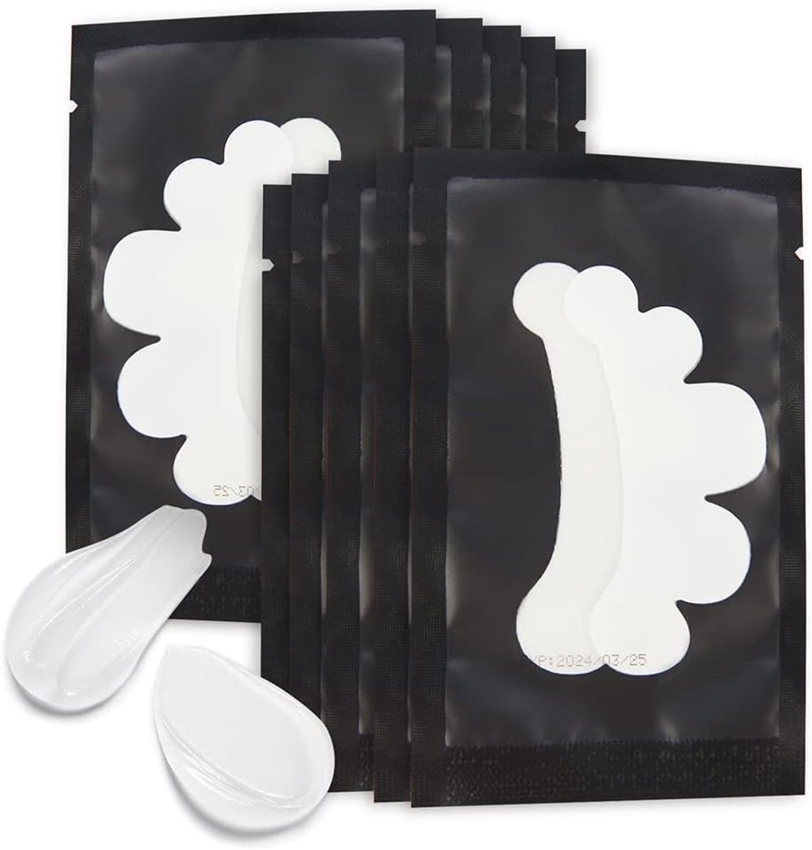 100 paar Oogpads voor Wimperverlenging Wimperverlengpads Wimperpads