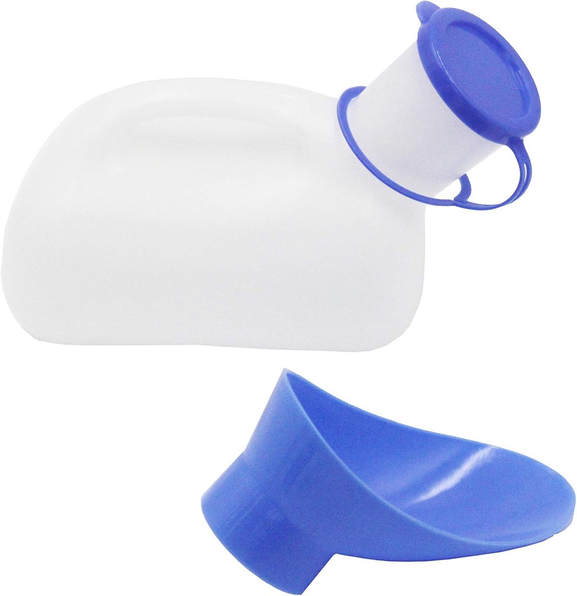 Unisex urinoirfles, 1000 ml, draagbaar medisch apparaat met