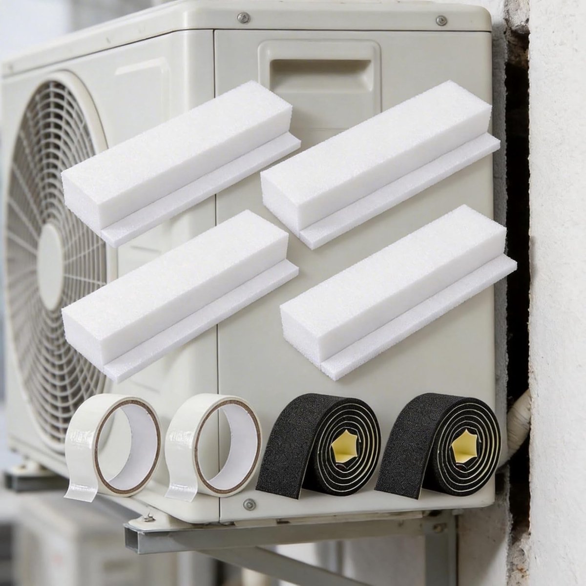 Raamunit Isolatie Set - Airco Schuim Blokken thumbnail 3