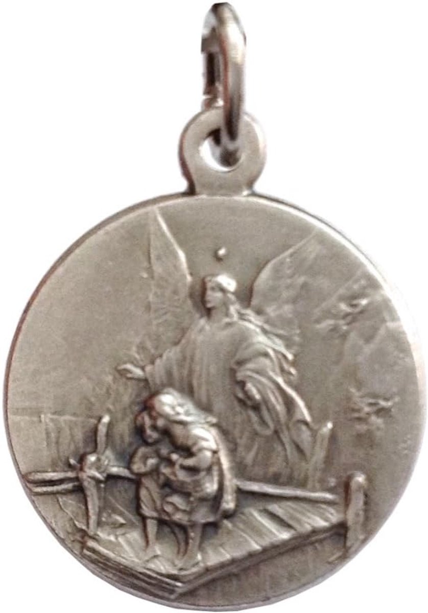 G J Saint Guardian Angel Medal - De patroonheiligen Medailles